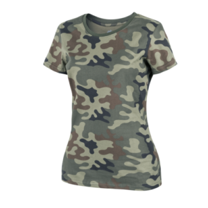 WOMENS T-Shirt - Cotton - PL Woodland - Outdoor Equipment