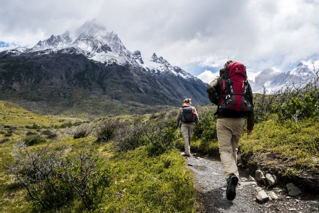 Trekking in den österreichischen Alpen